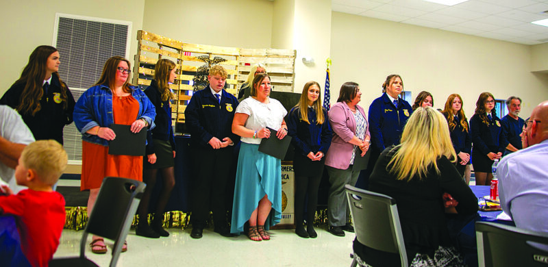 Big Valley FFA holds its annual banquet